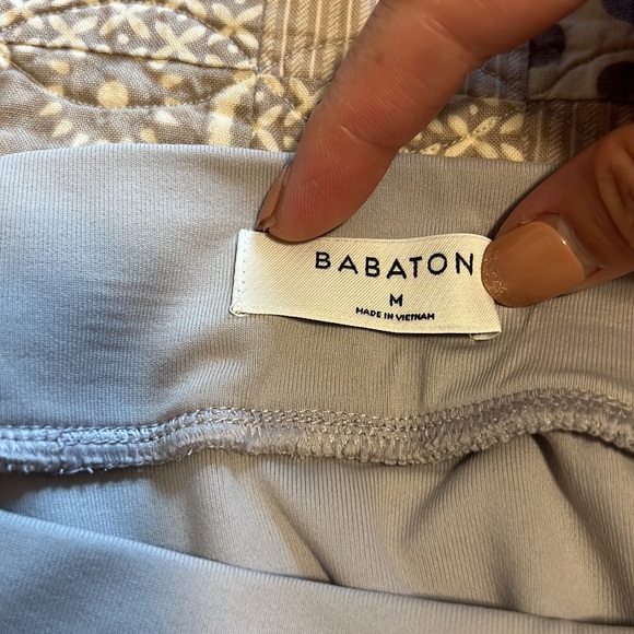 Light Grey Babaton Contour MIDI Skirt - Picture 4 of 4